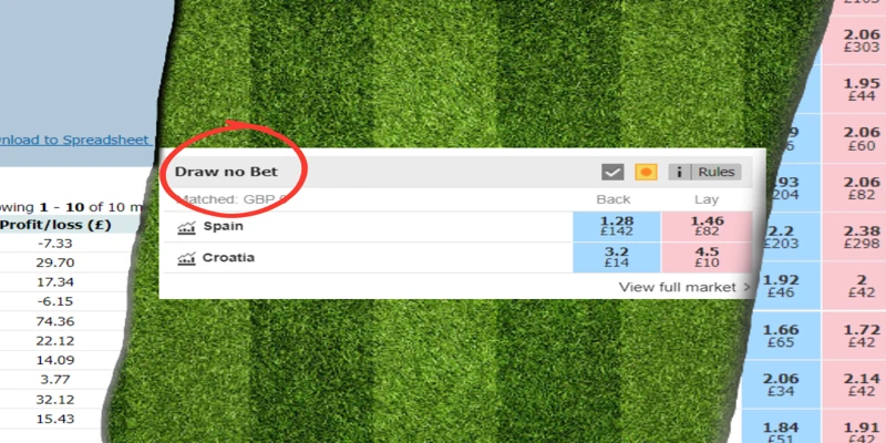 Giới thiệu kèo draw no bet
